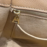 ルイ・ヴィトン LOUIS VUITTON オンマイサイドMM M53823 ブラウン　ブラック カーフレザー　PVC レディース ハンドバッグ