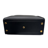 ルイ・ヴィトン LOUIS VUITTON オンマイサイドMM M53823 ブラウン　ブラック カーフレザー　PVC レディース ハンドバッグ