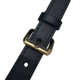 ルイ・ヴィトン LOUIS VUITTON オンマイサイドMM M53823 ブラウン　ブラック カーフレザー　PVC レディース ハンドバッグ