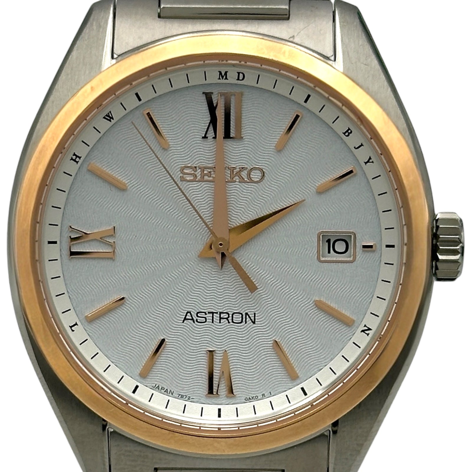 セイコー SEIKO SBXY034/7B72-0AD0 アストロン オリジン デイト ソーラー電波 メンズ 箱・保証書付き_972896 セイコー SEIKO アストロン オリジン SBXY034(7B72-0AD0) ホワイト