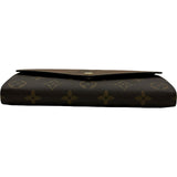 ルイ・ヴィトン LOUIS VUITTON ポルトフォイユ・サラ M80726 ブラウン モノグラム ジャイアント レディース 長財布