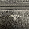 シャネル CHANEL マトラッセチェーンウォレット A33814 21番台 ブラック キャビア レディース ショルダーバッグ