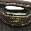 エルメス HERMES タブリエセリエ K刻 エベンヌ トワル ヴァッシュハンター レディース ハンドバッグ