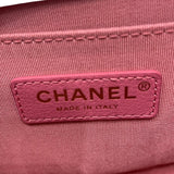 シャネル CHANEL ボーイシャネル25　Vステッチ A67086 27番台 ホワイト カーフスキン レディース ショルダーバッグ