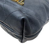 シャネル CHANEL CHANEL22　ミニ AS3980 ブラック ソフトキャビアスキン　ゴールド金具 レディース ショルダーバッグ