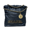 シャネル CHANEL CHANEL22　ミニ AS3980 ブラック ソフトキャビアスキン　ゴールド金具 レディース ショルダーバッグ
