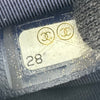 シャネル CHANEL マトラッセラウンドチェーンショルダー AP0245 28番台 ネイビー キャビアスキン レディース ショルダーバッグ