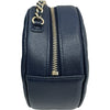 シャネル CHANEL マトラッセラウンドチェーンショルダー AP0245 28番台 ネイビー キャビアスキン レディース ショルダーバッグ