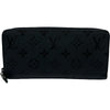 ルイ・ヴィトン LOUIS VUITTON ジッピーウォレットホリゾンタル M28048 ブラック モノグラムミッドナイト メンズ 長財布