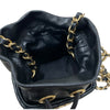 シャネル CHANEL マトラッセミニドローストリングバッグ 31番台 ブラック ラムスキン レディース その他バッグ