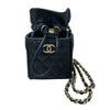 シャネル CHANEL マトラッセミニドローストリングバッグ 31番台 ブラック ラムスキン レディース その他バッグ
