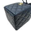 シャネル CHANEL マトラッセミニドローストリングバッグ 31番台 ブラック ラムスキン レディース その他バッグ