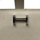 エルメス HERMES ベアンコンパクト W刻印 クレ シルバー金具 エプソン ユニセックス 二つ折り財布