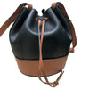 ロエベ LOEWE バルーンバッグスモール 326.75AC30 ブラック レザー レディース ショルダーバッグ