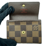 ルイ・ヴィトン LOUIS VUITTON ポルトモネ・プラ N61930 ブラウン ダミエ レディース コインケース