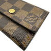 ルイ・ヴィトン LOUIS VUITTON ポルトモネ・プラ N61930 ブラウン ダミエ レディース コインケース