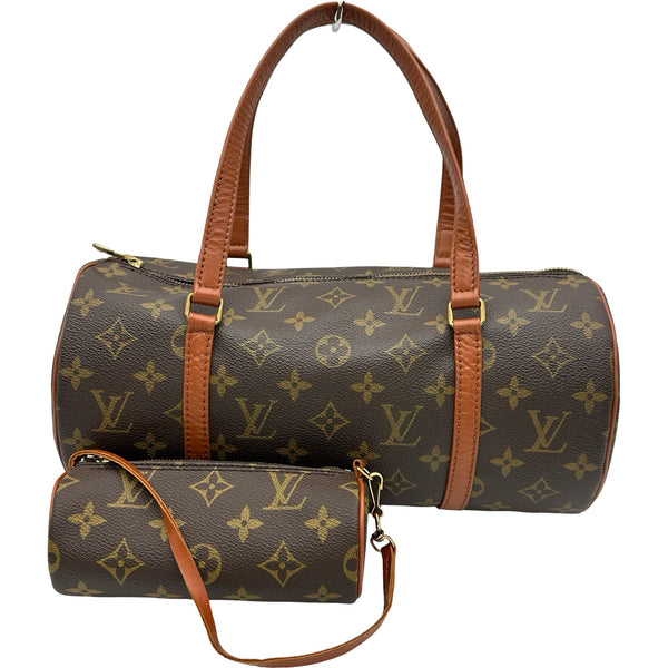 訳あり　LOUIS VUITTON パピヨン　ハンドバッグ　ルイヴィトン ルイ・ヴィトン LOUIS VUITTON パピヨン30 M51365 ブラウン モノグラム