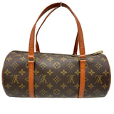 ルイ・ヴィトン LOUIS VUITTON パピヨン30 M51365 ブラウン モノグラムキャンバス レディース ハンドバッグ
