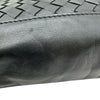 ボッテガ・ヴェネタ BOTTEGA VENETA イントレチャートウエストバッグ 368899 ブラック ブラック金具 レザー メンズ ウエストバッグ