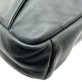 ボッテガ・ヴェネタ BOTTEGA VENETA イントレチャートウエストバッグ 368899 ブラック ブラック金具 レザー メンズ ウエストバッグ
