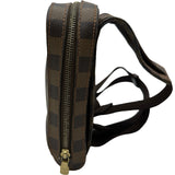ルイ・ヴィトン LOUIS VUITTON ジェロニモス N51994 ブラウン ダミエ メンズ ウエストバッグ