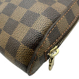 ルイ・ヴィトン LOUIS VUITTON ジェロニモス N51994 ブラウン ダミエ メンズ ウエストバッグ