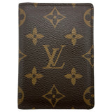 ルイ・ヴィトン LOUIS VUITTON ポルトカルトパスヴェルティカル M66541 ブラウン モノグラムキャンバス レディース カードケース