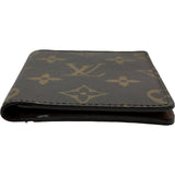 ルイ・ヴィトン LOUIS VUITTON ポルトカルトパスヴェルティカル M66541 ブラウン モノグラムキャンバス レディース カードケース