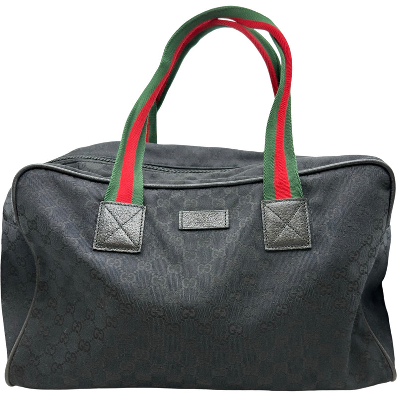 GUCCI グッチ GGキャンバス ボストンバッグ グッチ GUCCI GGキャンバスボストンバッグ 153240 ブラック GG