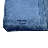 プラダ PRADA カードケース 2M0945 ネイビー シルバー金具 サフィアーノ メンズ カードケース