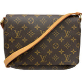 ルイ・ヴィトン LOUIS VUITTON ミュゼット・タンゴ ショート M51257 ブラウン モノグラムキャンバス レディース ショルダーバッグ