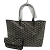 ゴヤール GOYARD サンルイPM ブラック ゴヤールディンキャンバス レディース トートバッグ