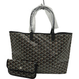 ゴヤール GOYARD サンルイPM ブラック ゴヤールディンキャンバス レディース トートバッグ