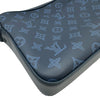 ルイ・ヴィトン LOUIS VUITTON デュオ・メッセンジャー M45730 ネイビー モノグラムシャドー メンズ ショルダーバッグ