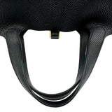 エルメス HERMES ピコタンロックMM U刻印 ブラック ゴールド金具 トリヨン レディース ハンドバッグ