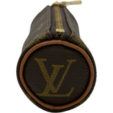 ルイ・ヴィトン LOUIS VUITTON ゴルフボールケース ブラウン モノグラムキャンバス ユニセックス その他小物