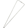 ティファニー TIFFANY＆CO バイザヤードネックレス シルバー Ag925 ダイアモンド ジュエリー