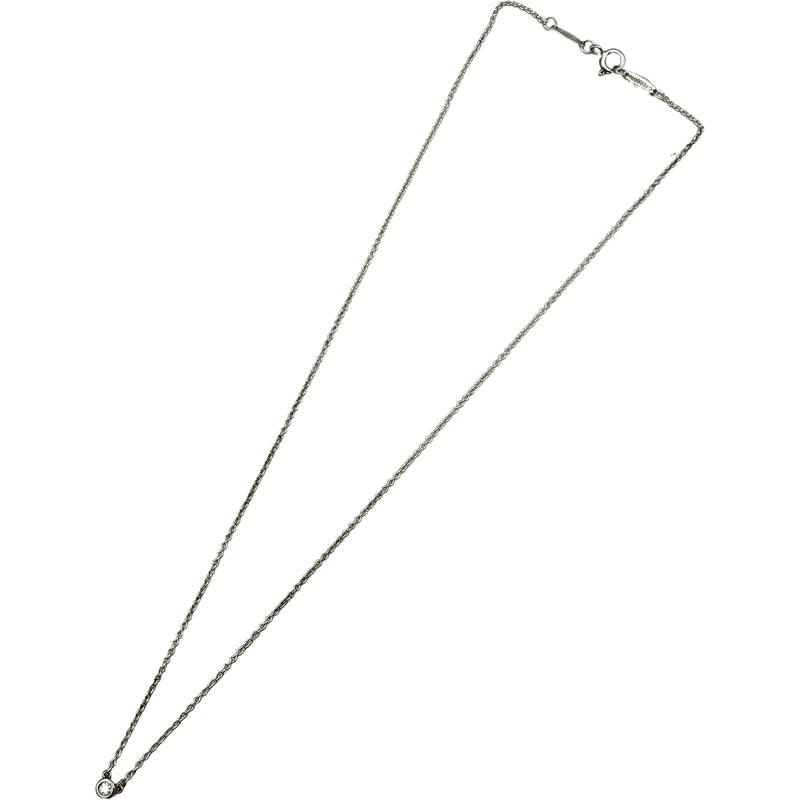 ティファニー TIFFANY＆CO バイザヤードネックレス シルバー Ag925