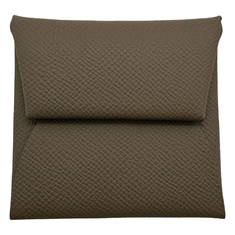 エルメス HERMES バスティア B刻印 エトゥープ シルバー金具 エプソン