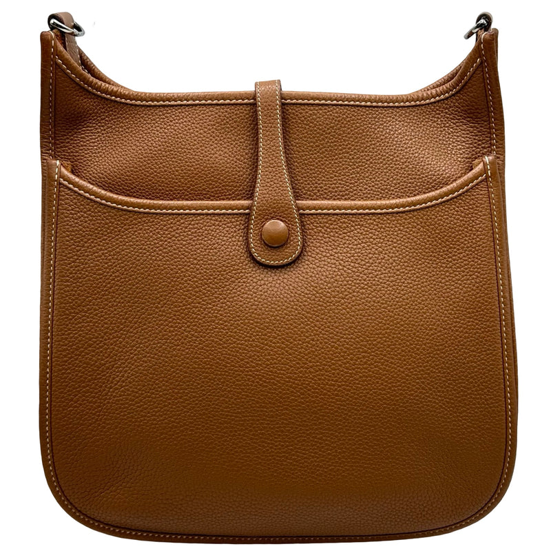 エルメス HERMES エヴリン3 PM □L刻印 ゴールド シルバー金具