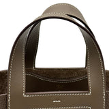 エルメス HERMES インザループ18 B刻印 エトゥープ ゴールド金具 トリヨン/スイフト レディース ハンドバッグ