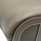 エルメス HERMES インザループ18 B刻印 エトゥープ ゴールド金具 トリヨン/スイフト レディース ハンドバッグ