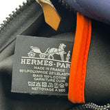 エルメス HERMES ネオバンMM ブルーマリン ブラック金具 ナイロン/ポリウレタン ユニセックス ポーチ