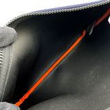 エルメス HERMES ネオバンMM ブルーマリン ブラック金具 ナイロン/ポリウレタン ユニセックス ポーチ