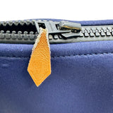エルメス HERMES ネオバンMM ブルーマリン ブラック金具 ナイロン/ポリウレタン ユニセックス ポーチ