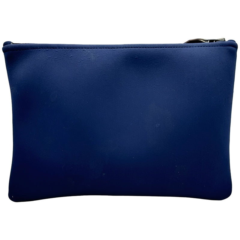 エルメス HERMES ネオバンMM ブルーマリン ブラック金具 ナイロン