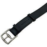 エルメス HERMES エトリヴィエールベルト110 W刻印 ブラック シルバー金具 トリヨン メンズ ベルト