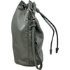 プラダ PRADA Re-Nylon トライアングルロゴポーチ 1NS369 グレー シルバー金具 ナイロン レディース ポーチ