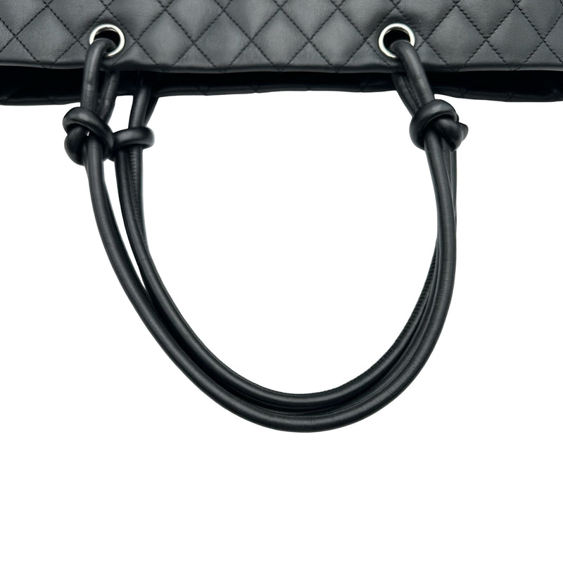 シャネル CHANEL カンボンライントート ラージ A25169 12番台 ブラック