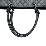 シャネル CHANEL カンボンライントート ラージ A25169 12番台 ブラック ラムスキン レディース トートバッグ